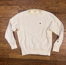 Vintage 70s Champion Reverse Weave Blank Yellow Sweatshirt