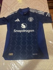adidas Manchester United 2024-25 Away Authentic Match Jersey IU1391 Men’s Size M