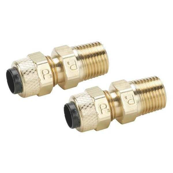 Zurn PH6000-HY1 Brass Compression Fitting, 1/8-Inch Size