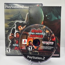 Ninja Assault (Sony PlayStation 2, 2002) Complete In Box CIB VERY CLEAN