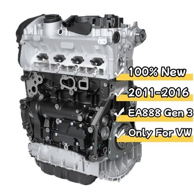 New For VW 2.0L Turbo EA888 Gen 3 4-Cylinder Long Block Engine Motor USA