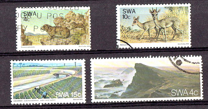 South West Africa 1976-78. SWA animals & nature Used