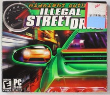 Video Game PC Midnight Outlaw Illegal Street Drag NEW SEALED Jewel