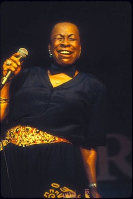 Betty Carter American jazz singer during a concert June 25 1991 Old Photo 4