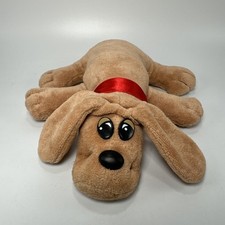 Vintage Tonka Pound Puppies Newborn Brown Plush Puppy Dog 1985