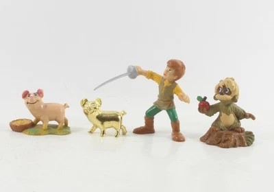Taran und der Zauberkessel == Walt Disney 4 x Figuren Bully Bullyland - Bild 1 von 2