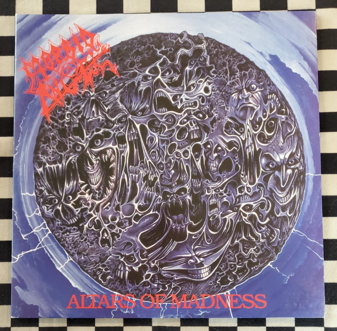 Altars Of Madness LP by Morbid Angel vinyl 2016 VG+
