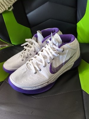 NIKE KOBE AD Mid BASELINE White Purple Size Men 8.5