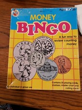 Money Bingo Game, 2nd. 3rd Grade