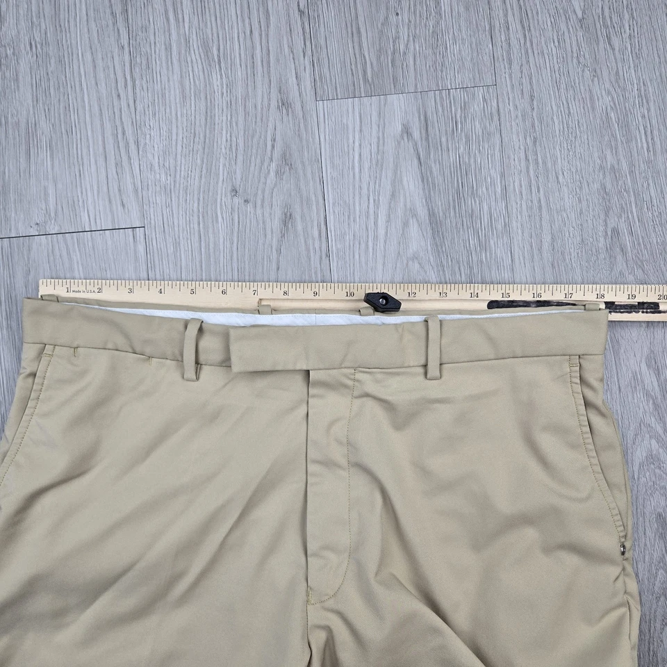 RLX Ralph Lauren Shorts 35 Khaki Chino Golf Casual - Image 3 of 4