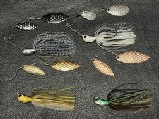 Evergreen D-Zone Spinnerbait Set 3/8oz & 1/2oz, Fishing Lure, Used Condition