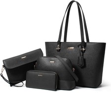 Damen Handtasche Tote Shopper Groß Schultert...