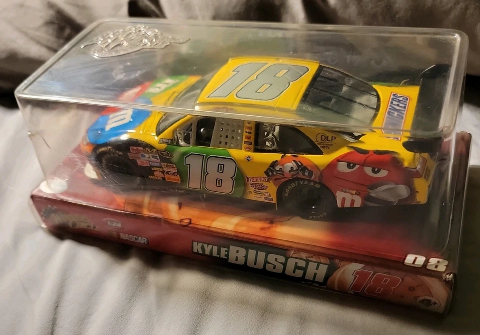 M&M’s Kyle Busch #18 , Winners Circle, 1:24, 2008 CLEAR CASE - Image 3 of 4