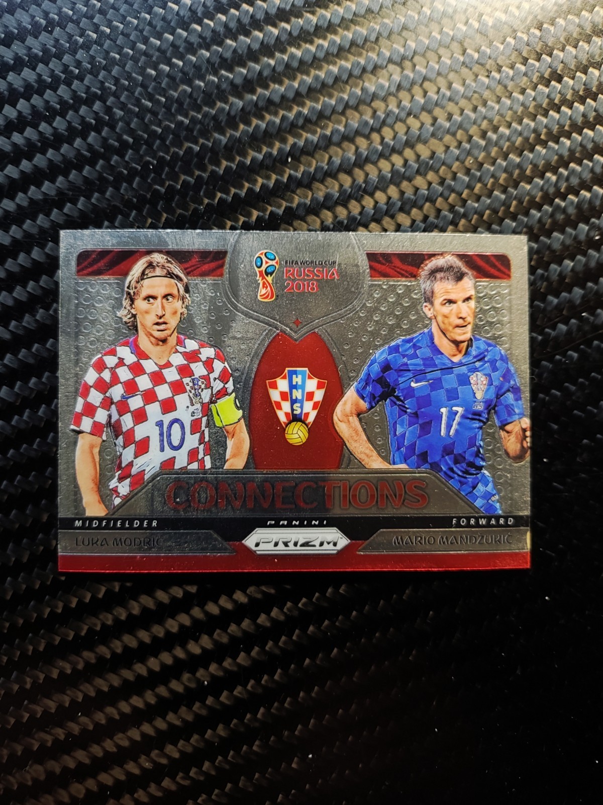 Luka Modric/Mario Mandzukic 2018 Panini Prizm World Cup Russia 2018 #C-5