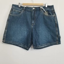 NWT Cotton On Relaxed Denim Shorts Size 12