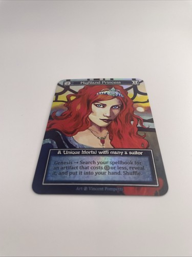 Highland Princess NM/M - Unique - Sorcery Contested Realm Beta FOIL - Picture 2 of 10