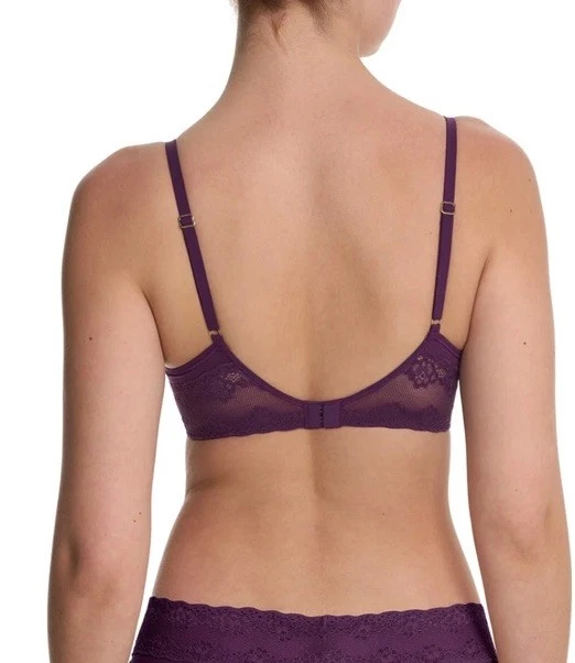 NATORI 721154 Bliss Perfection T-shirt Bra Fig Jam New Size 32D - Image 4 of 4