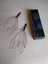 2PCS Head Scalp Massager 20 Finger Stress Relief Hair Scratcher Massage Tool New