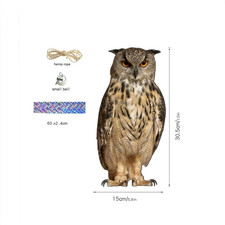 Owl Decoy Bird Deterrent Devices Scare Birds Away Pigeon Repellent For Garden