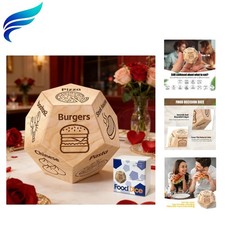 Food Dice Date Night Dice Anniversary Birthday Wedding Christmas Couples Gift...