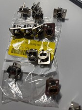 13 Stück XLR408/J XLR Mini Einbau-Kupplung 4...