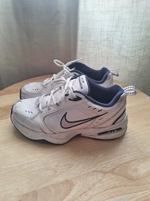 Nike Air Monarch Sneaker - Größe 41 UK 7 - Leder - Weiß