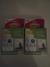 3M Command Picture Hanging Strips 8 Large 6 Medium 4 Small Pairs Lot Of 2