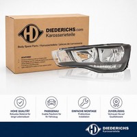 Hauptscheinwerfer Links Diederichs 1080081 FÜR Audi Frontscheinwerfer Frontlicht