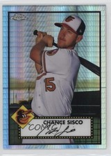 2021 Chrome Platinum Anniversary Mega Box Prism Refractor Chance Sisco #376 13kt