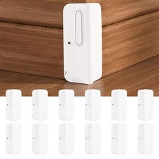 12 PCS White Baseboard Corner Blocks Silicone Self Adhesive Safety Corner Cus...