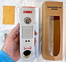 DETEX EAX-500 ALUM Exit Alarm Battery Operated 9-Volt Aluminum Finish
