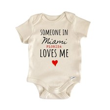 Miami Florida Baby Gift Baby Onesie 