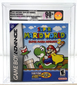 Super Mario Advance Set 1 2 3 4 Nintendo Game Boy GBA New 2001 Sealed VGA Graded