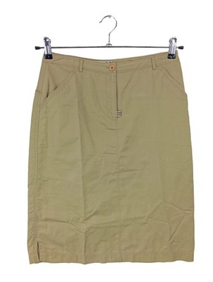 ADOLFO DOMINGUEZ High Waist Rock Damen Rock Gr. DE 38 khaki Casual-Look