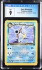 Pokémon Dark Blastoise (2000) Team Rocket - 1st Ed. 20/82 CGC 9