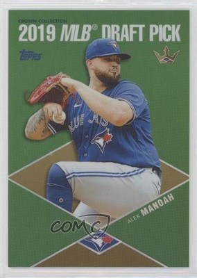 2022 X Bobby Witt Jr Crown Collection 2019 MLB Draft Pick 59/75 Alek Manoah 0nr3