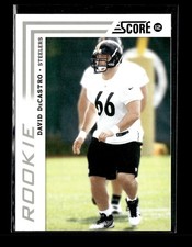 David DeCastro RC: 2012 Score Rookie Card #321. rookie card picture