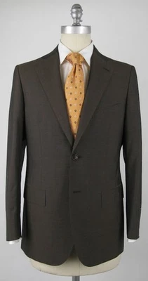 Cesare Attolini Brown Suit 40/50 - Image 1 of 4