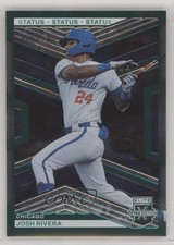 2023 Panini Elite Extra Edition Green Status 83/499 Josh Rivera #144 1eh5