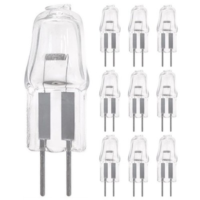 Modee G4 Halogen Stecklampe 18W 180lm 2700K Warmweiß 12V 10 Stück