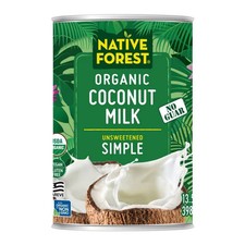 Organic Coconut Cream Simple 13.5 Oz Case Of 12 By Native Forest