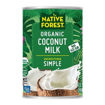 Organic Coconut Cream Simple 13.5 Oz(Case Of 12) By Native Forest