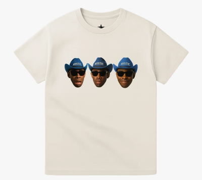 Mystic Tyler the Creator T-shirt Western Trio size small Beige | eBay
