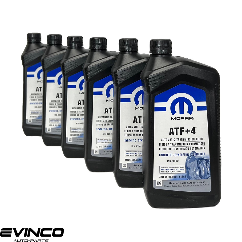 Mopar ATF+4 Automatic Transmission Fluid Case Of 6 Quarts | eBay