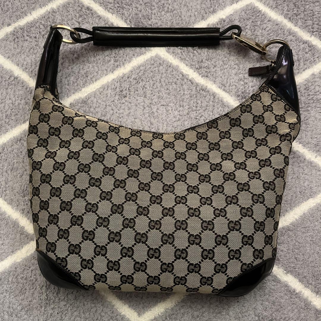 Gucci GG Monogram Shoulder Bag for Women Pre-Owned Luxury
