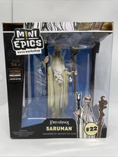 Lord of The Rings Saruman #22 WETA Workshop Mini Epics SDCC Exclusive 2021 New