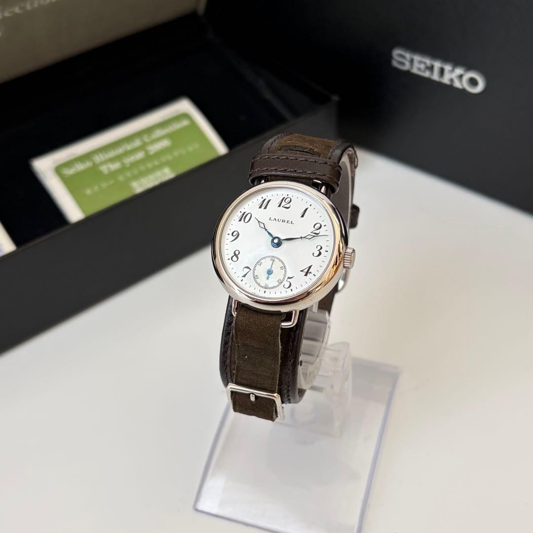 SEIKO LAUREL 自動巻き　箱無し　説明書なし Seiko Laurel Historical Collection Manual Watch 4S28-0040 Limited