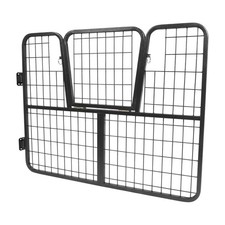 Gray 53*42" Horse Stall Gate Steel Drop Down Yoke Farm Stable Equestrian Use