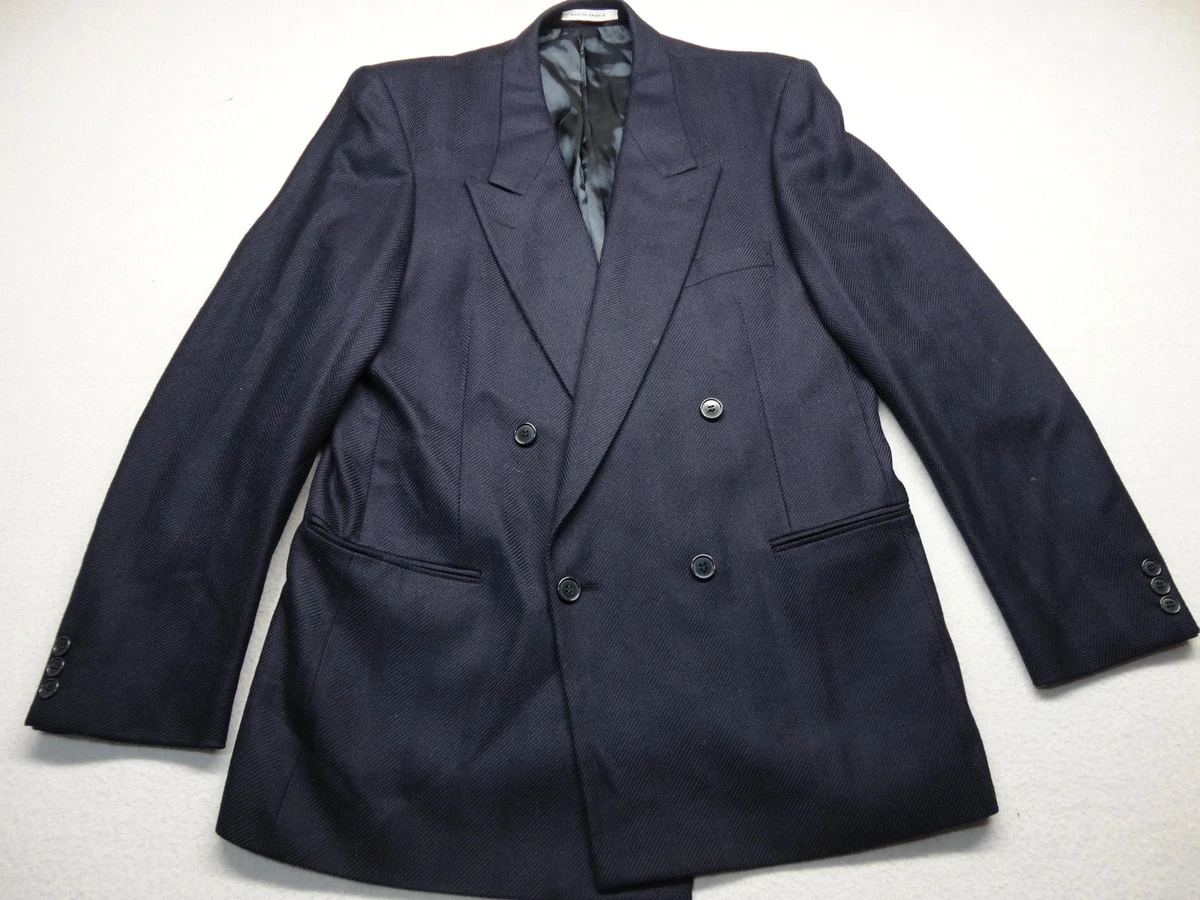 Saint Laurent Blue Double-Breasted Suits & Blazers for Men for