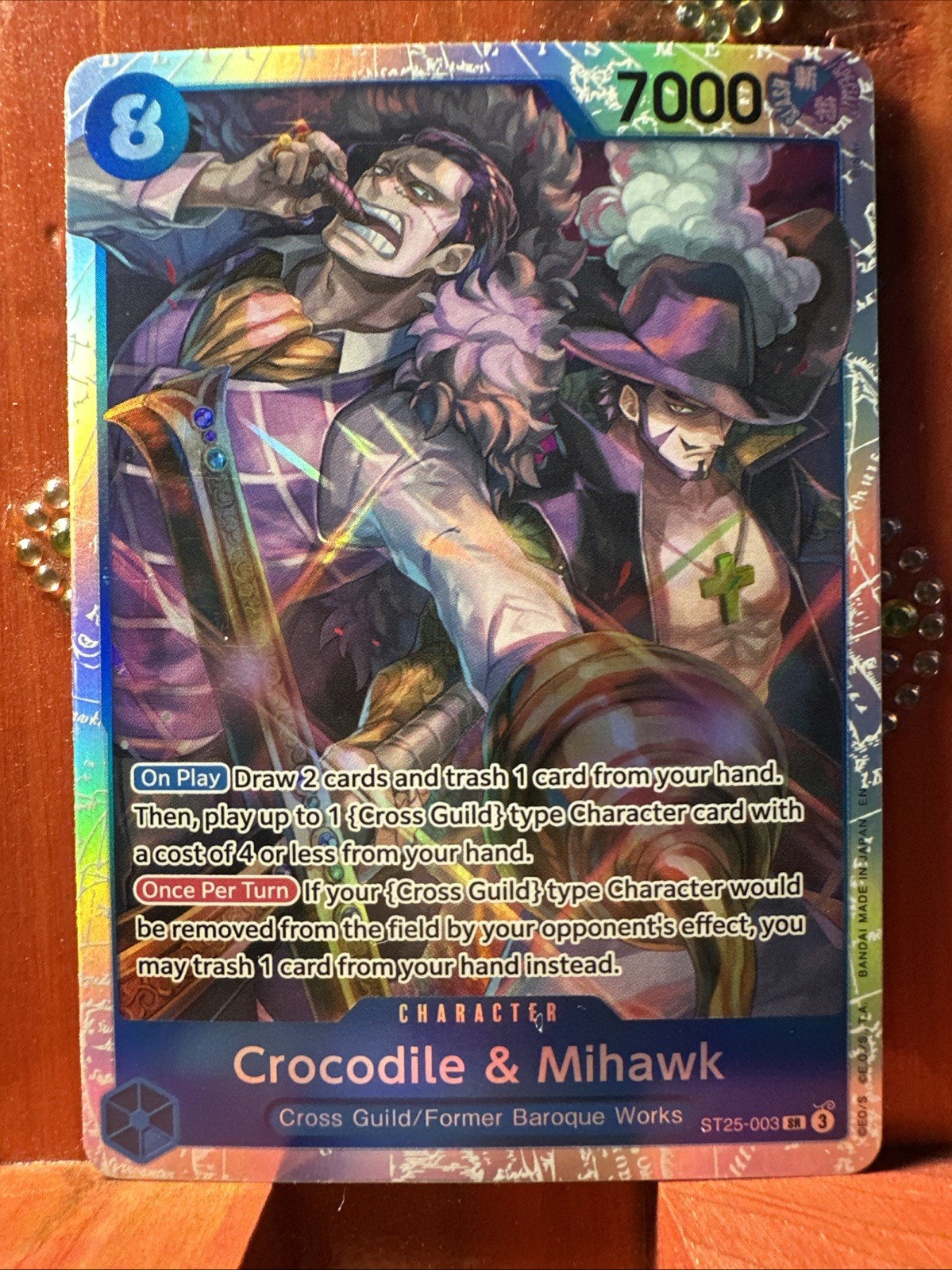 Crocodile & Mihawk ST25-003 Starter Deck 25: BLUE Buggy Foil